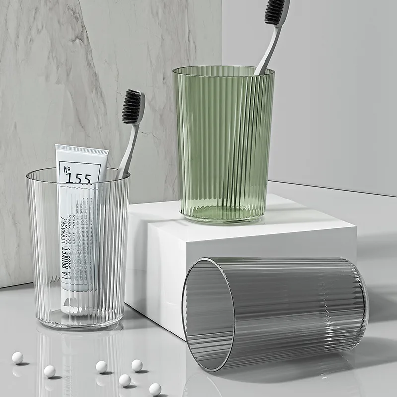 

1Pcs Simple Nordic Style Washing Tooth Cup Plastic Mug Bathroom Organizer Cup Sets Toothbrush Holder Bathroom Accessories Sets