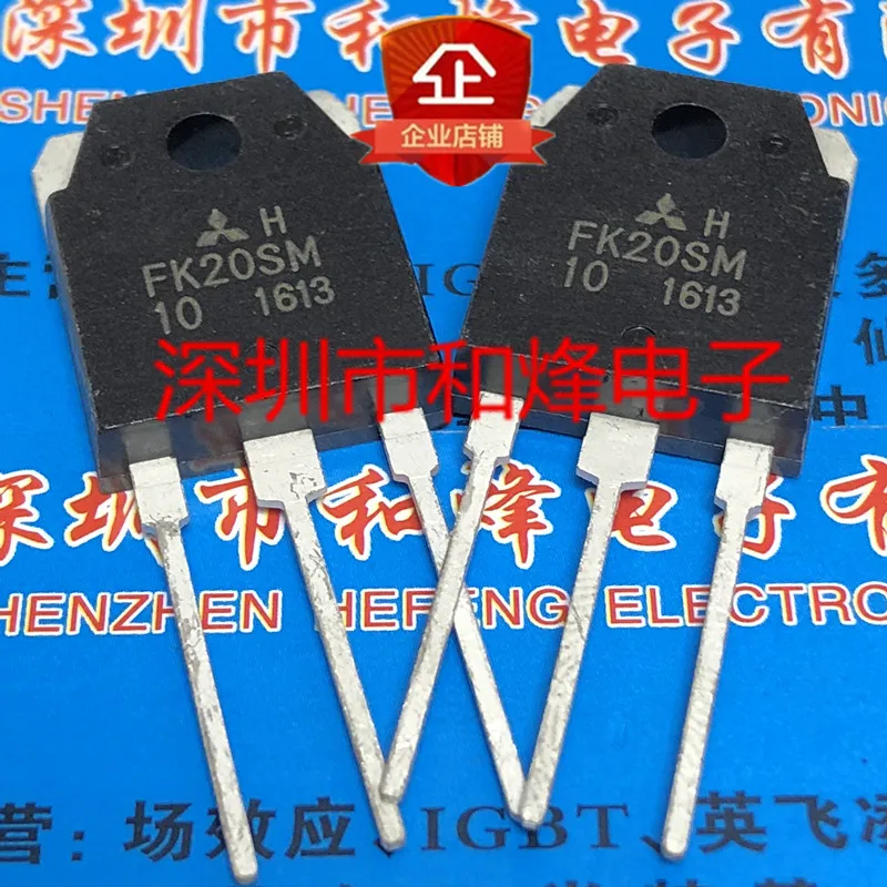 

FK20SM-10 New and original TO-3P 500V 20A MOS field effect tube Into the triode Integrated IC circuit chip to3p