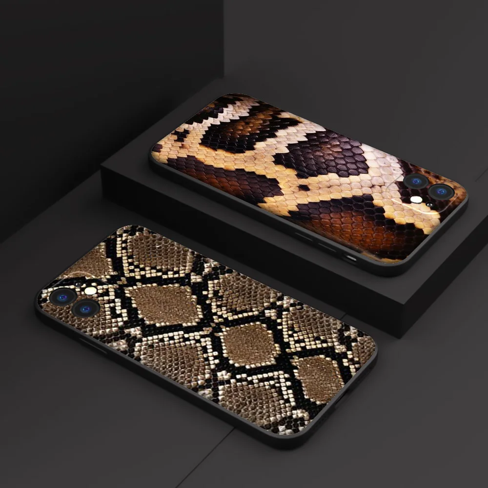 SA110 Роскошный крутой чехол со змеиной кожей для Samsung Galaxy A41 A42 A71 A72 A73 J2 J4 J5 J6 J7 J8 A6 A7 A8