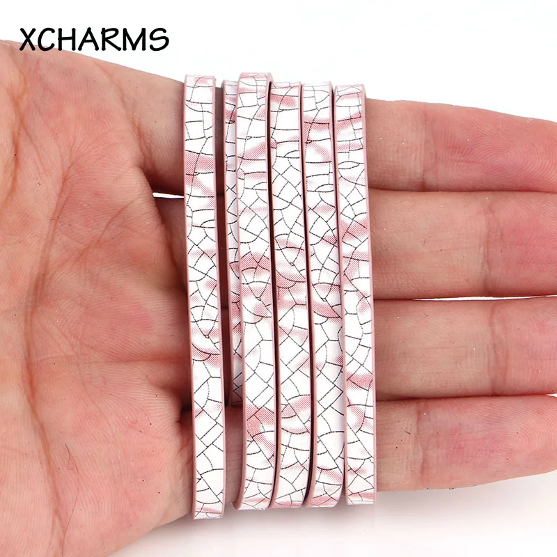 

100*0.5cm Broken Glass PU Leather Cord & Rope Diy Jewelry Findings Accessories Jewelry Bracelet Necklace Making Materials