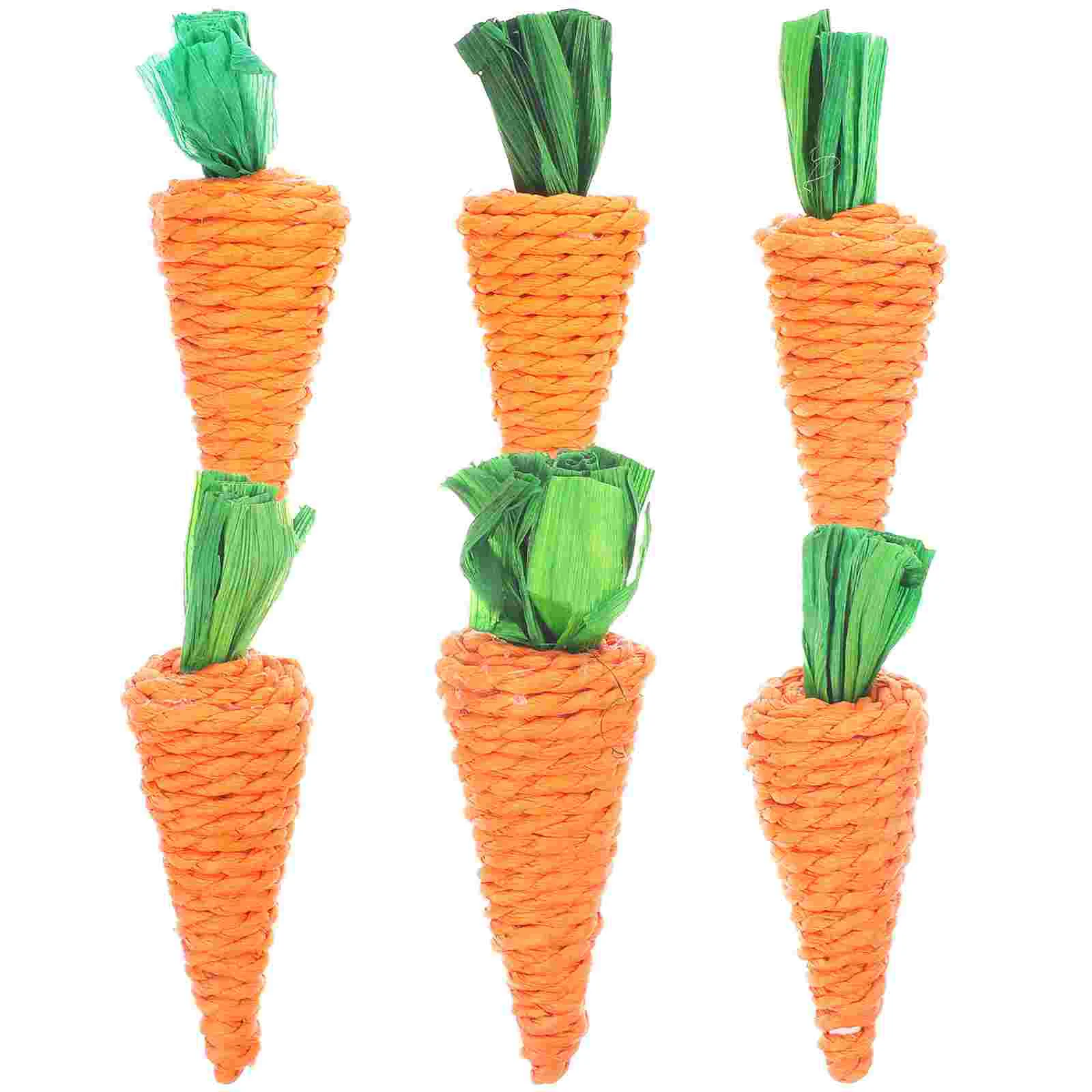 

Hamster Toys Chew Toy Chewing Molar Rabbit Accessories Plaything Bunny Carrotsteeth Treats Care Fakeguinea Exercise Dwarf