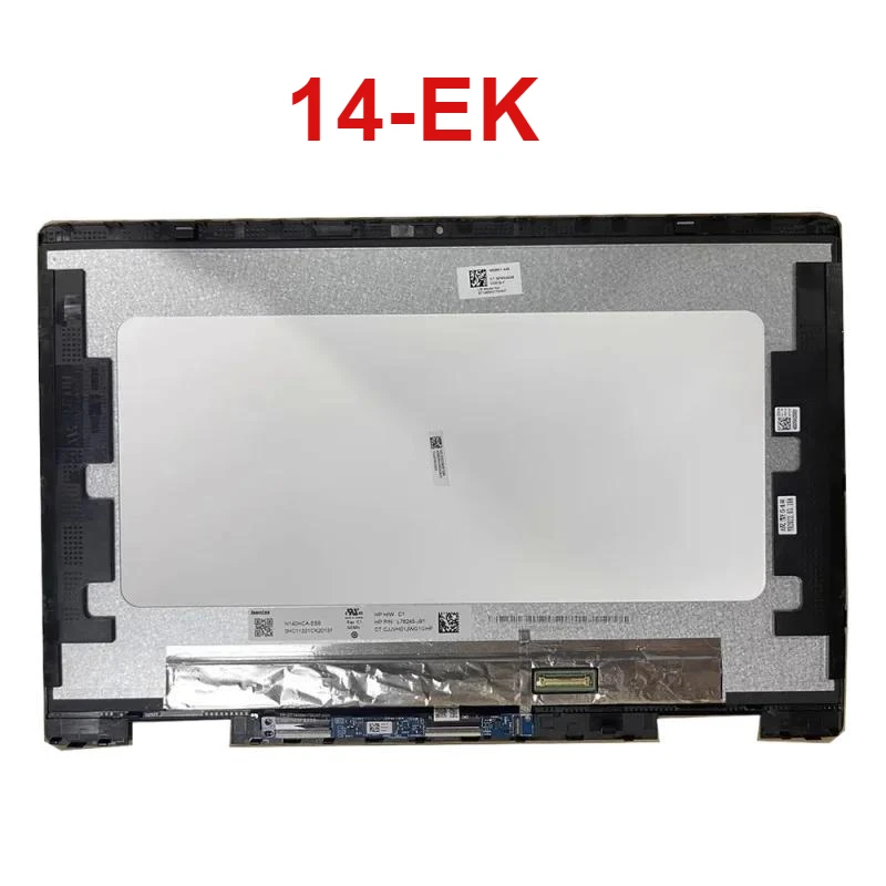 Новая задняя крышка ЖК-дисплея FHD сенсорный экран в сборе для HP pavilion x360 14-ek 14-ek0013dx