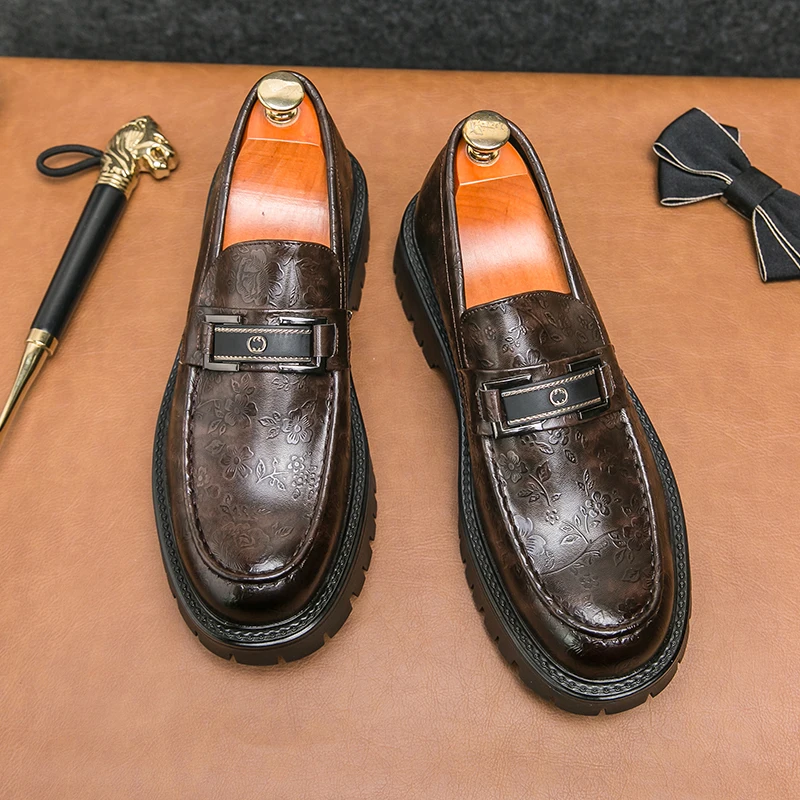 

Популярные мужские слипоны 2023, черные, коричневые повседневные Брендовые мужские туфли, брендовые модные лоферы, мужская обувь высшего качества, обувь для вождения