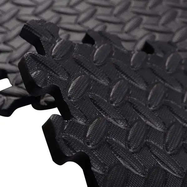 구매 54pcs 가정 사용 미끄럼 방지 방습 잎 패턴 환경 보호 EVA 지상 매트 건강 매트