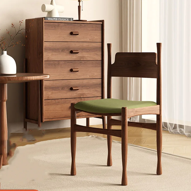 

Противоскользящее кресло для салона, офиса, макияжа, французского размера, элегантная винтажная деревянная мебель