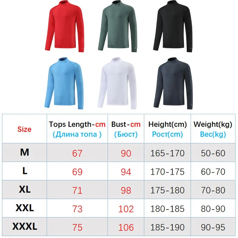 Men Bodybuilding Sport Long Sleeve Compression Muscle Workout Clothing Quick Dry Gym Running Sweatshirts Tight Fitness Shirts