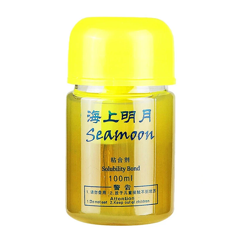 

ITTF Approve SEA MOON Professional Table Tennis Rubber Solubility Bond Booster/ Bond Oil/ VOC Tune Glue 100ml