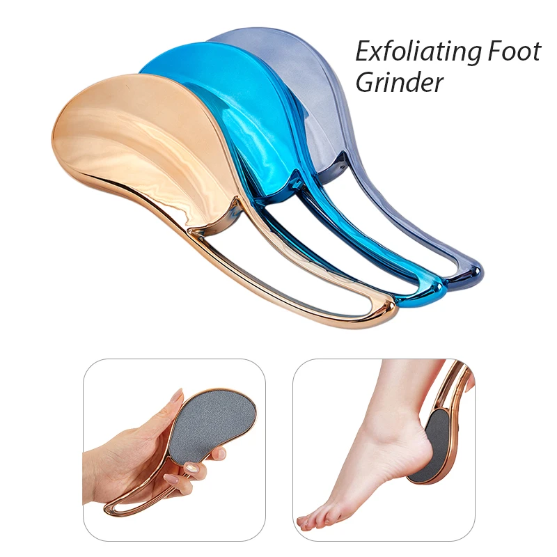 

1PC Foot Grinder Foot File Exfoliating Scrub Pedicure Tool Ergonomic Foot Callus Pumice Stone Cutin Dead Skin Removal Tools