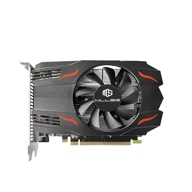 MLLSE  AMD Radeon RX 550 4GB Graphics Card GDDR5 128bit PCI-E X16 HDMI DP DVI RX550 Video Card Desktop Gaming 6