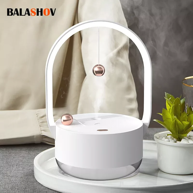 

NEW2023 350ML Humidifier Home USB Rechargeable Wireless Portable Humidifiers Air Mist Maker Purification Diffuser Humidificador