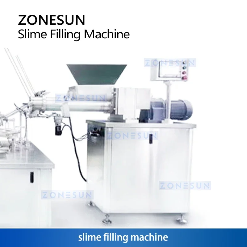 Машина для упаковки слизи Zonesun машина наполнения и укупорки оборудование