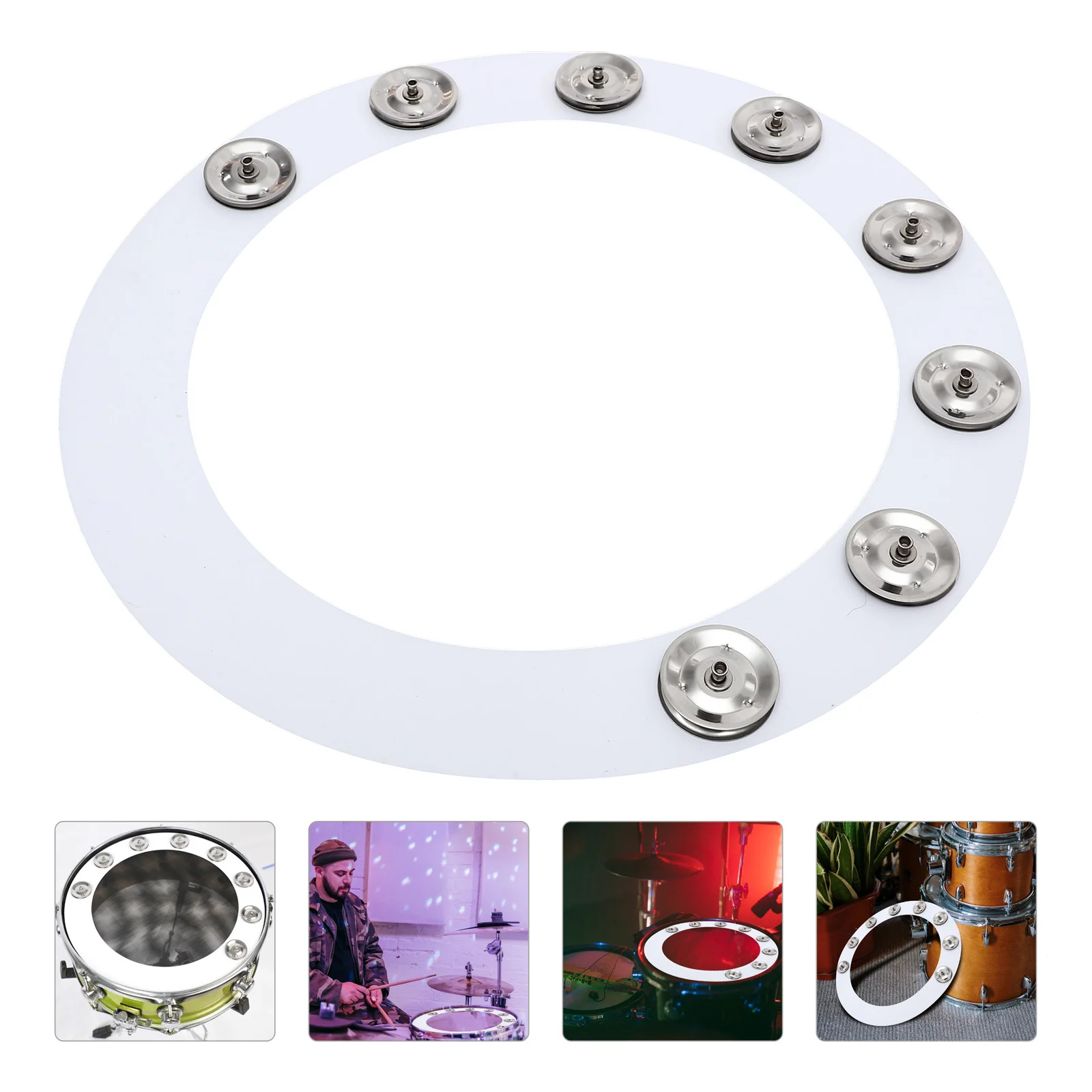 

Cymbal Bell Drum Set Accessories Musical Instrument Accessory Metal Drum Set Part Stainless Steel Jazz Drum Fitting