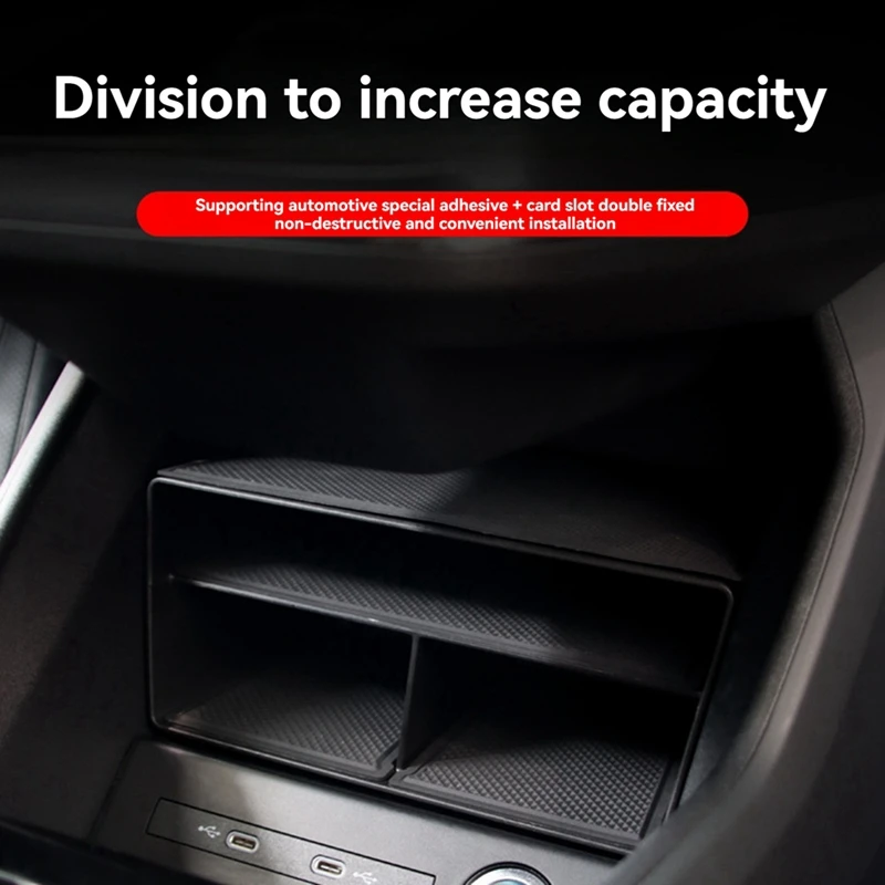 Suitable For Q5/Q4 Etron LHD Central Control Storage Box Car Interior Products