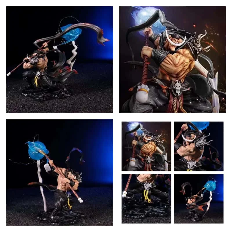 29 см белая борода Эдвард Ньюгейт аниме One Pieceed Four Emperors Tiens светящаяся фигурка