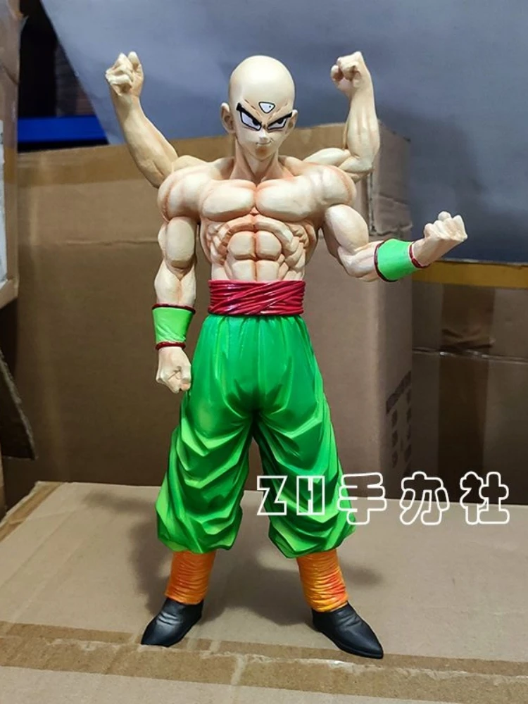 Фото Аниме Фигурка тяньшань, 32 см, Драгон, с шариками Z, экшн-фигурка DBZ GK, четыре демона, кулак, статуя, модель, кукла, игрушка для детей, подарок №2