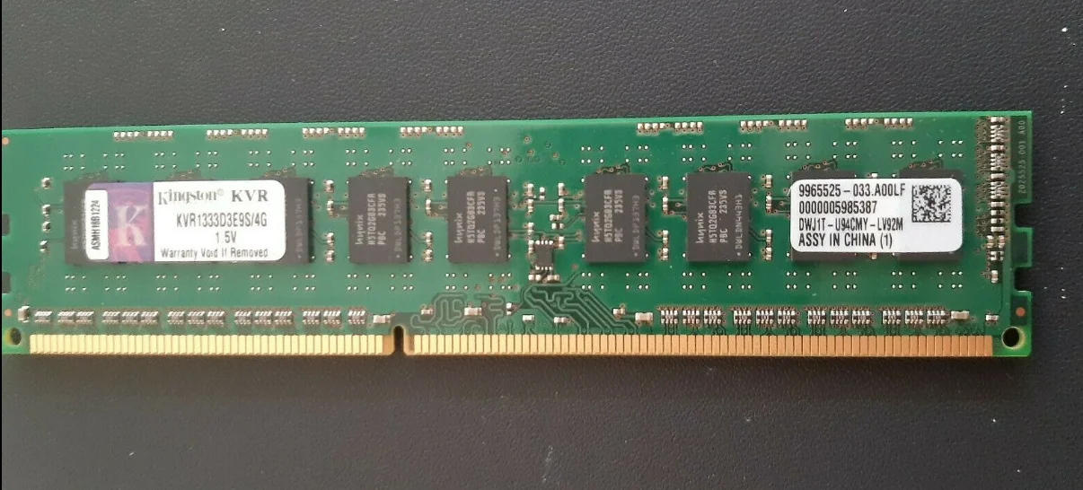 

Оперативная память Kingston KVR1333D3E9S 4G pure ECC память DDR3 1333 Серверная память