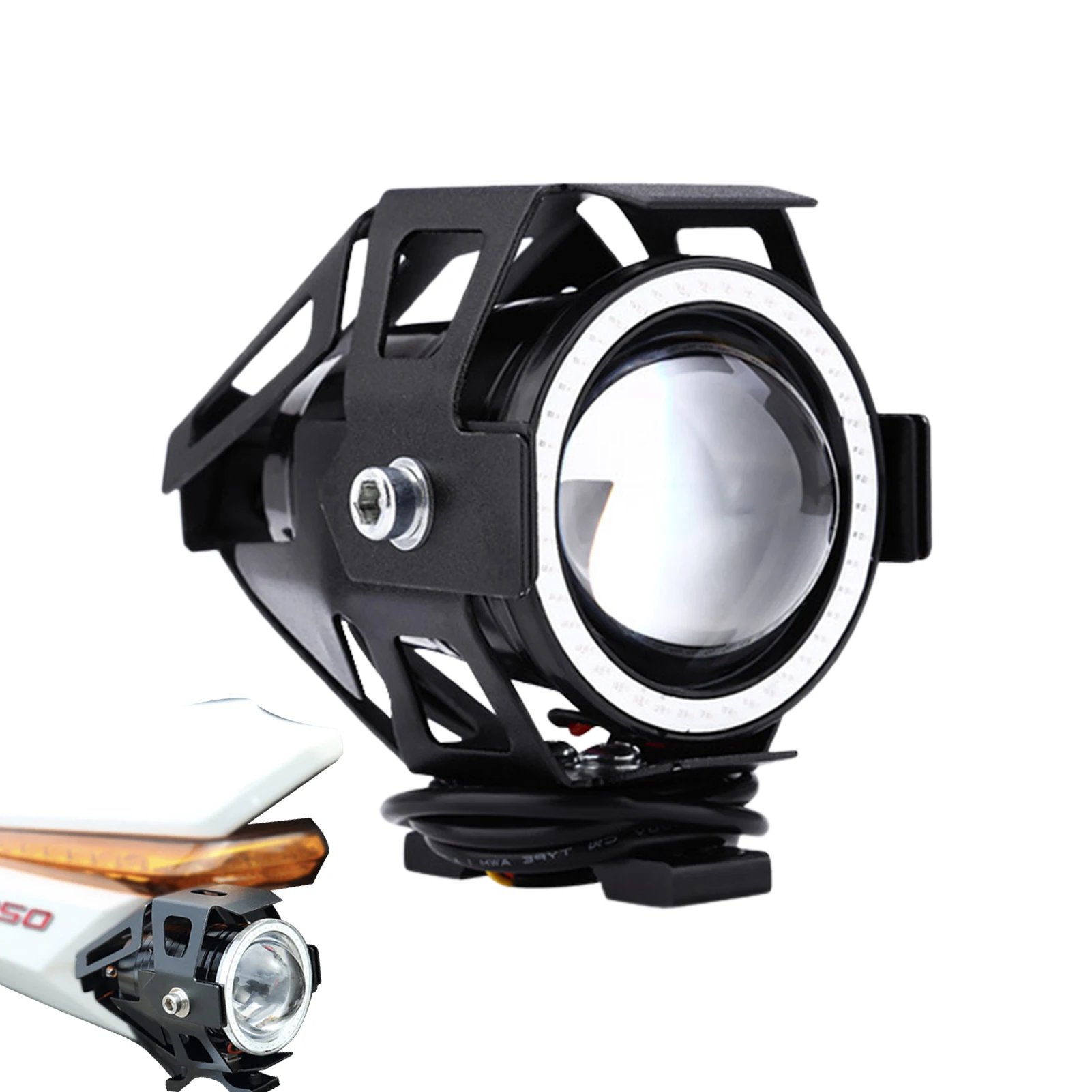 

New Led Motorcycle Headlights Super Bright Far And Near Electric Vehicle Modified Light 9-30v Driving Lamp Irradiate 200M Range