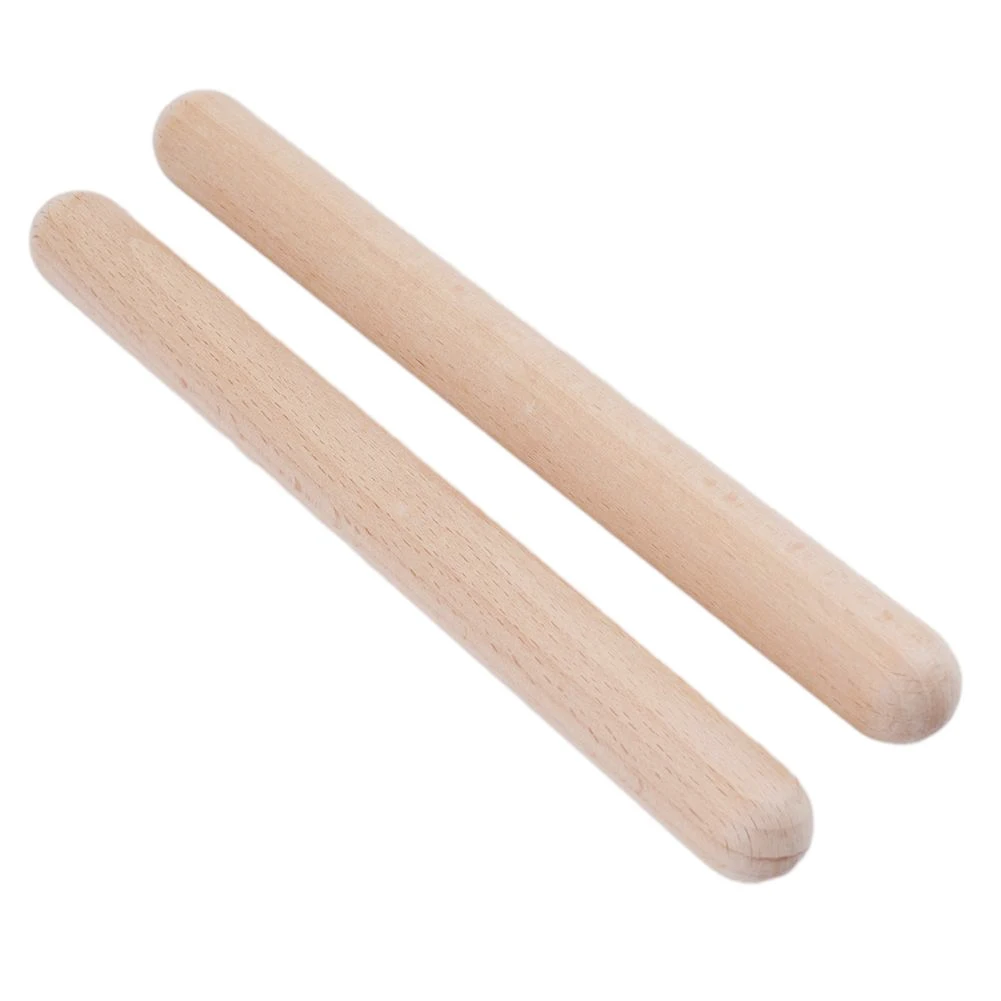 

2Pcs Percussion Wooden Drum Stick Rhythm Learning Education Toddler Kid Instrument Percussion Instruments Parts Accessories