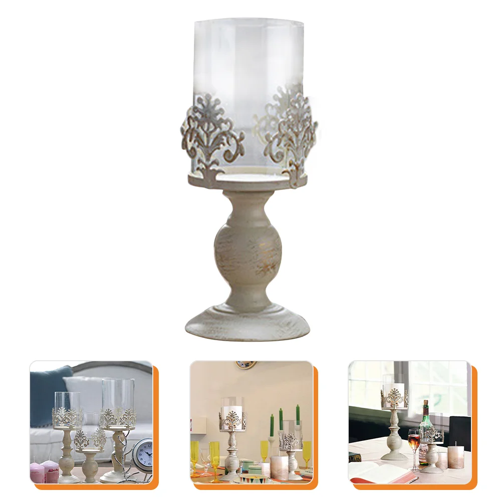 

Holder Candlestick Tealight Centerpiece Table Metal Ornament Vintage Desktop Light Candlescup Stand Holders Wedding Tea