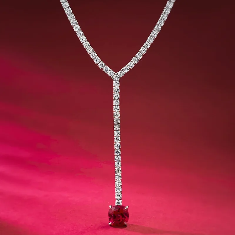 Роскошное серебряное ожерелье karlake S925 модное изысканное персонализированное