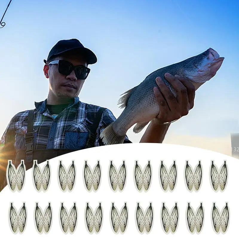 Предварительно вырезанные рыболовные приманки Stonefly Wings предварительно клейкий