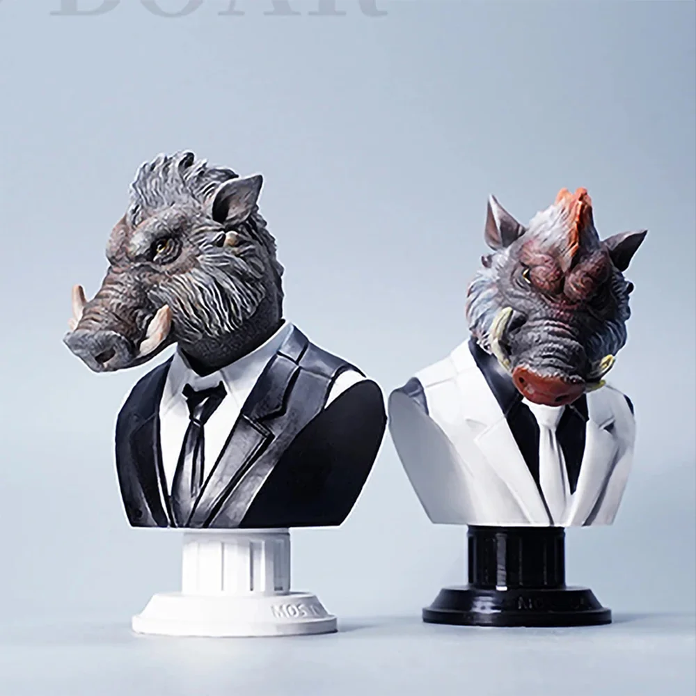 В наличии Mostoys MS2205 масштаб 1/6 дикий кабан голова резьба полимерный Магнит 12 дюймов