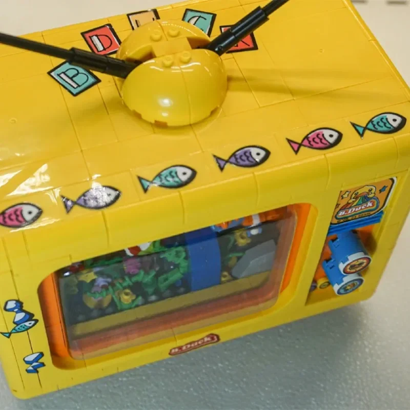 BALODY B.Duck ТВ строительные блоки собранные развивающие игрушки украшения Kawaii