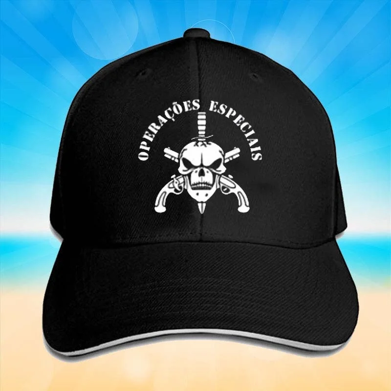 

Brazil Special Forces BOPE Print Cap Unisex Men Women Cotton Cap Baseball Cap Sports Cap