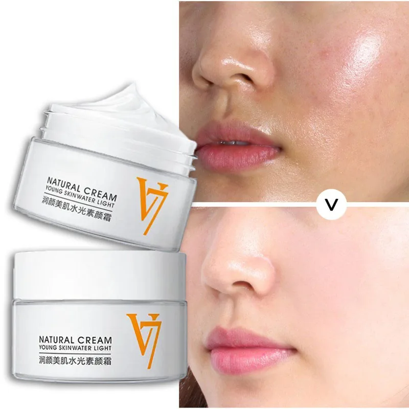 

V7 Toning Whitening Cream Lighten Acne Marks Brighten Skin Tone Moisturizing Day Cream Makeup Cream To Improve Dull Skin 6pcs