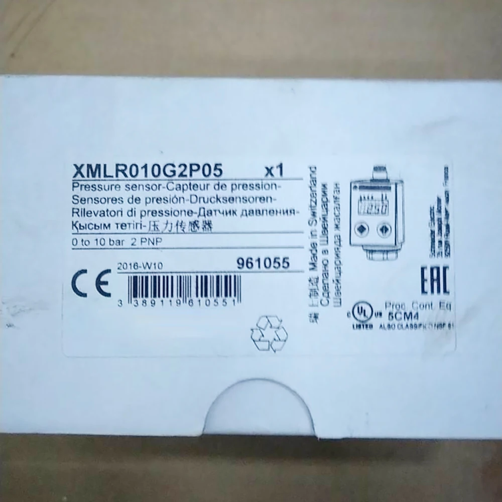 Фото XMLR010G2P05 24 В постоянного тока 2PNP 250 мА для электронного датчика давления Schneider №4