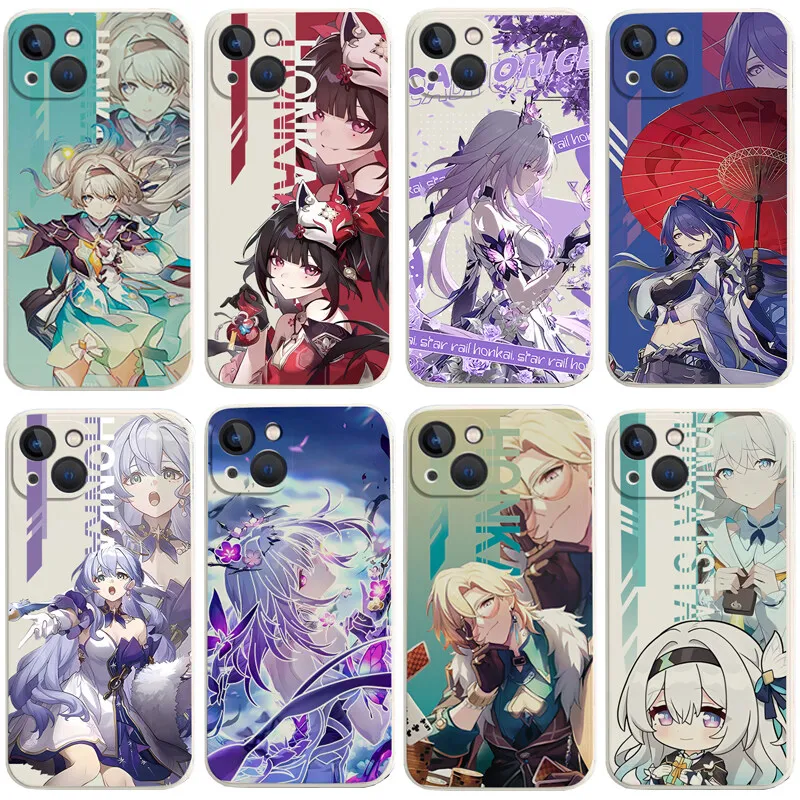 Фото Чехол для телефона Honkai Star Rail для Realme 9 10 13 14 Pro Plus 5G 5 6 7 8 9 11 Pro 5i 5s 6 6s 7i 8i 9i 8 P3 5G Мягкий силиконовый чехол №1