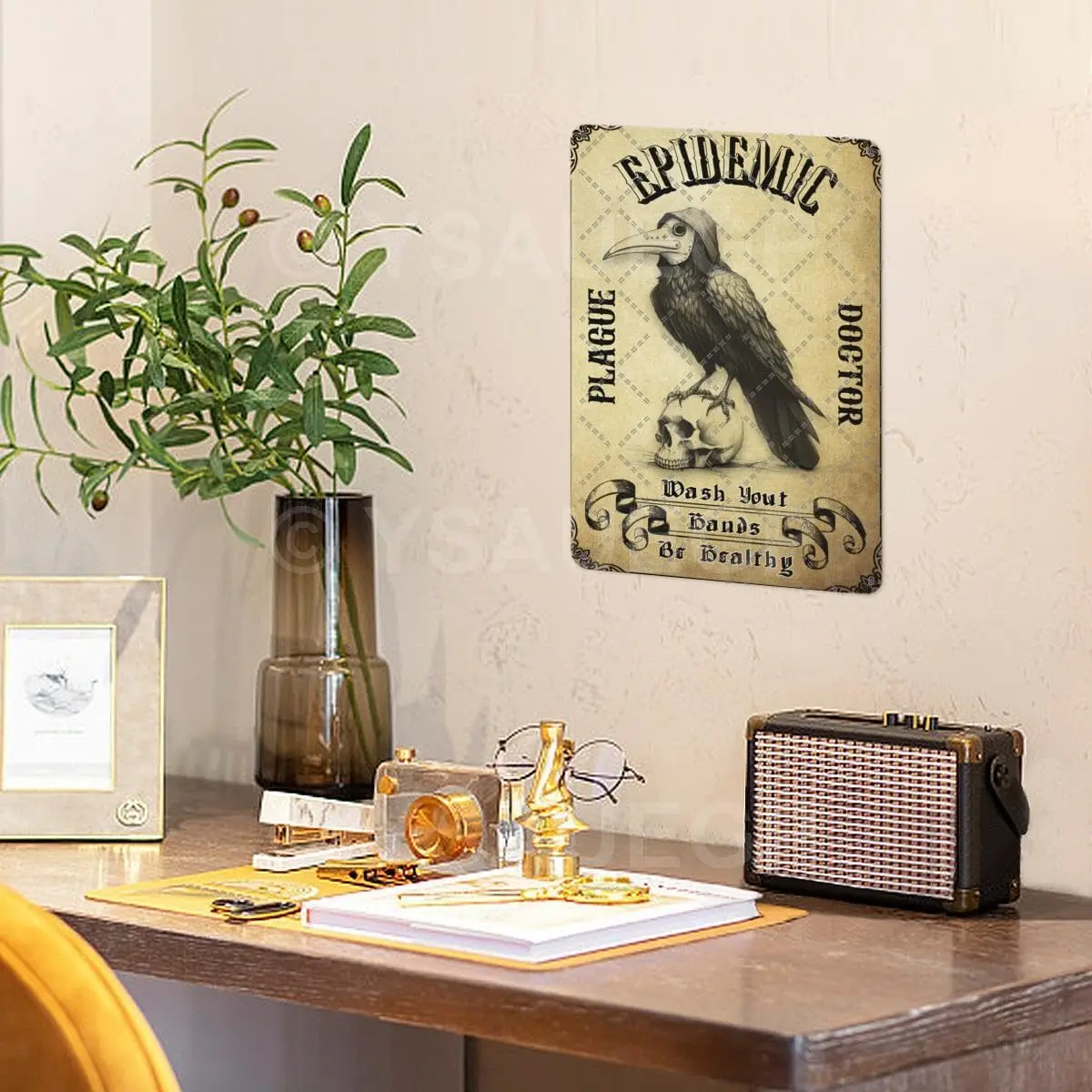 Vntge Wsh Your Hnds Metl Tn Sgn Ретро Rven Plgue Doctor Wll Decor Plque rt для дома Bthroom Cfes Brs Pubs Club Ktche