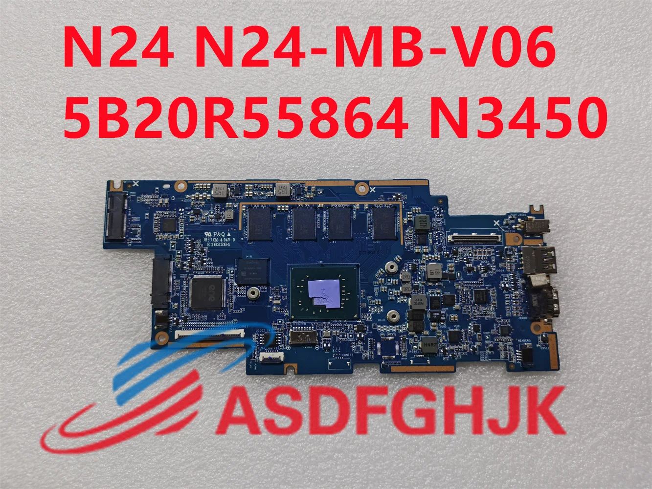 

5B20R55864 для Lenovo N24 Winbook 300E, материнская плата Winbook, системная плата с процессором N3450/N3350, 4 Гб ОЗУ, 100% Протестировано, ОК