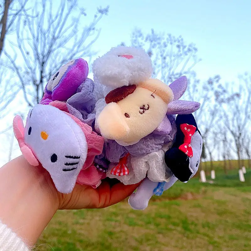 

Korean Style Animals Hair Tie Elastic Hair Rubber Bands Hair Ring Scrunchies Ponytail Holder Hair Accessories For Women Girls