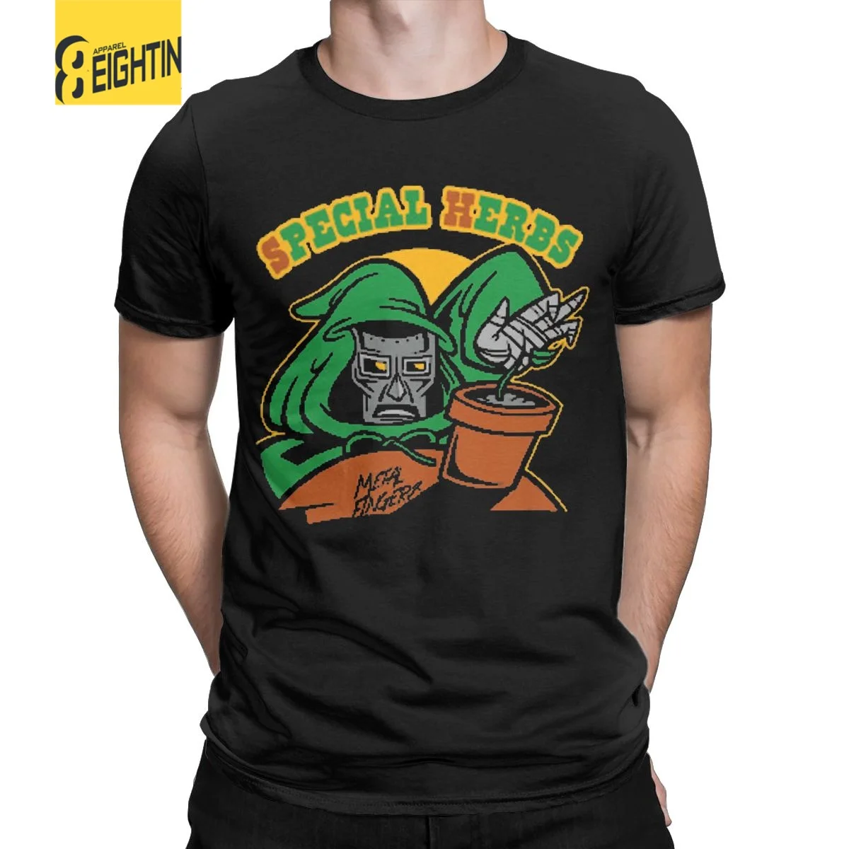 

Marvel Men Tee Special Herbs Mf Doom Women T-Shirt O-Neck Cotton Top Madvillainy Avengers Female Graphic Tops