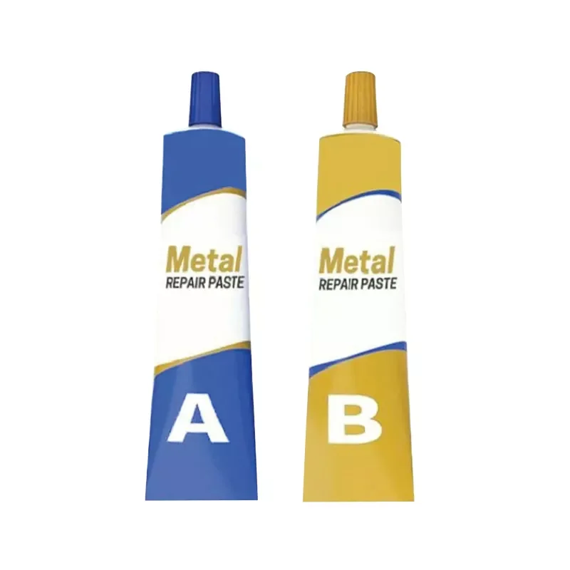 

Strong Repair Paste Glue Casting Agent Cast Iron Stomatal Crackle Repair Adhesive Gel Industrial Heat Cold Weld Metal A&B Gel