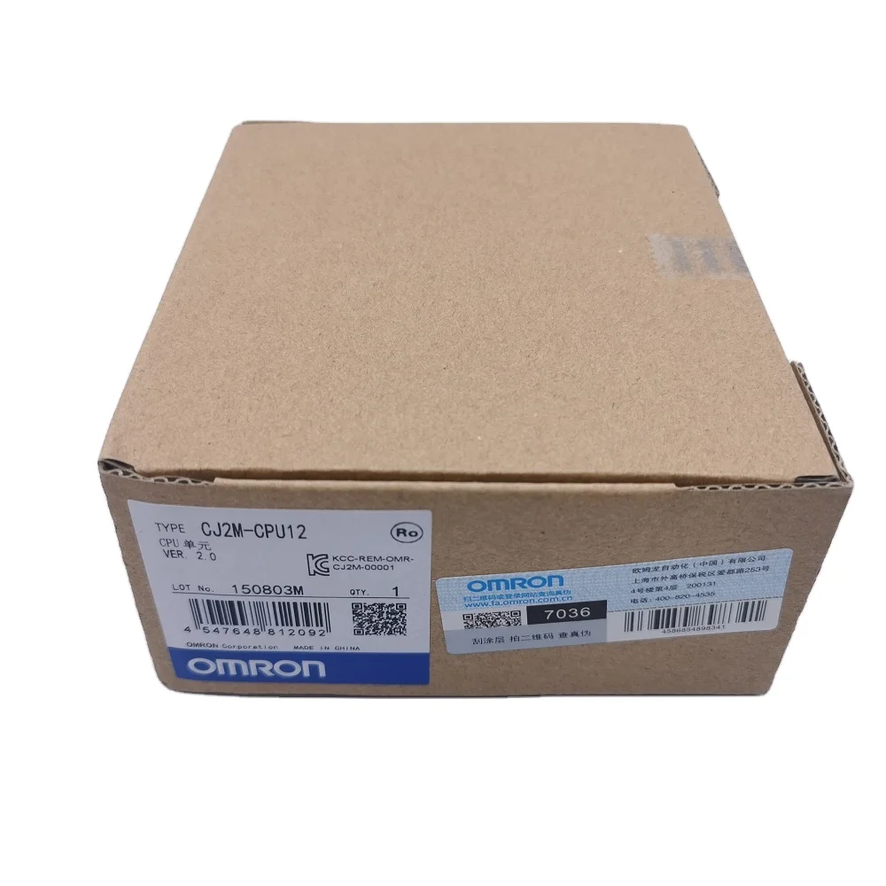 

CJ2M-CPU12 CPU module 32K steps program PLC module