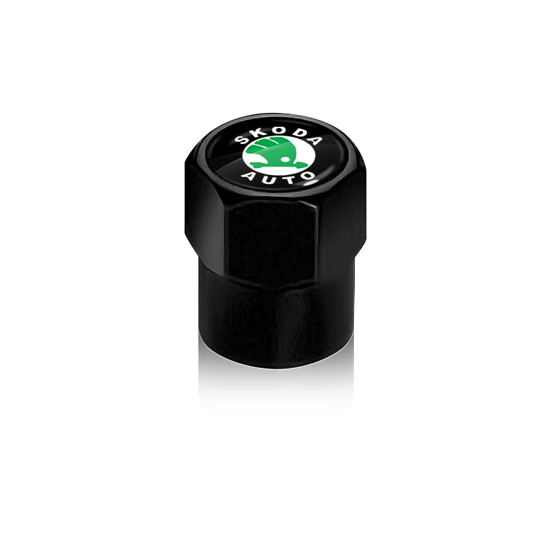 

4 шт./компл., цинковый сплав, автомобильные шины, шток клапана, воздушные колпачки, противоугонные товары для Skoda Fabia Kamiq Rapid Kodiaq Octavia a5a 7 2 Yeti Superb