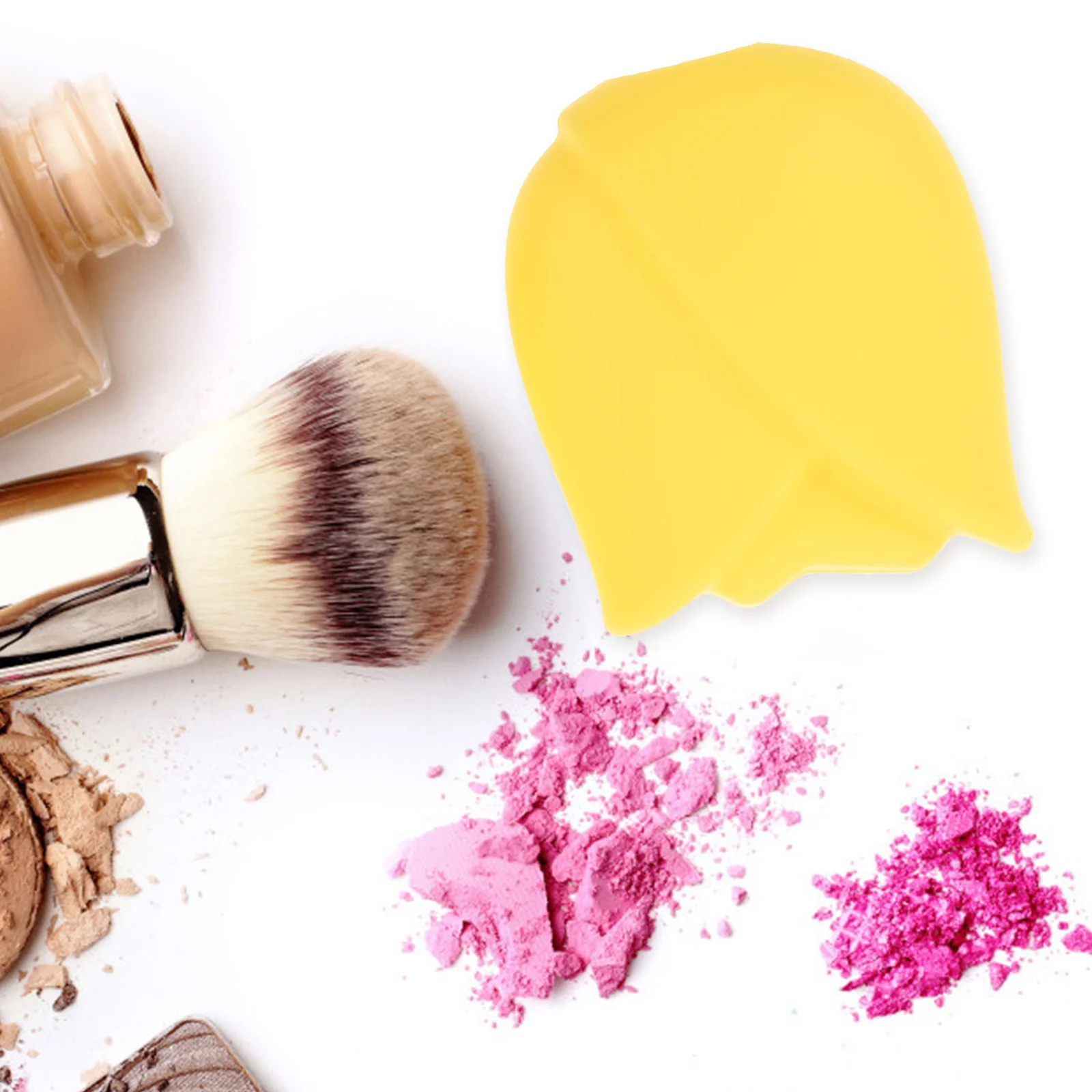 Тримач для кистей макияжа чехол защитные чехлы силикагель путешествий