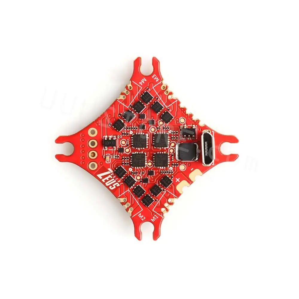 25 5x25 5 мм HGLRC Zeus5 AIO MPU6000 F411 Контроллер полета 5A BLEHLI_S 4 в 1 ESC 1-2S для FPV гоночного дрона