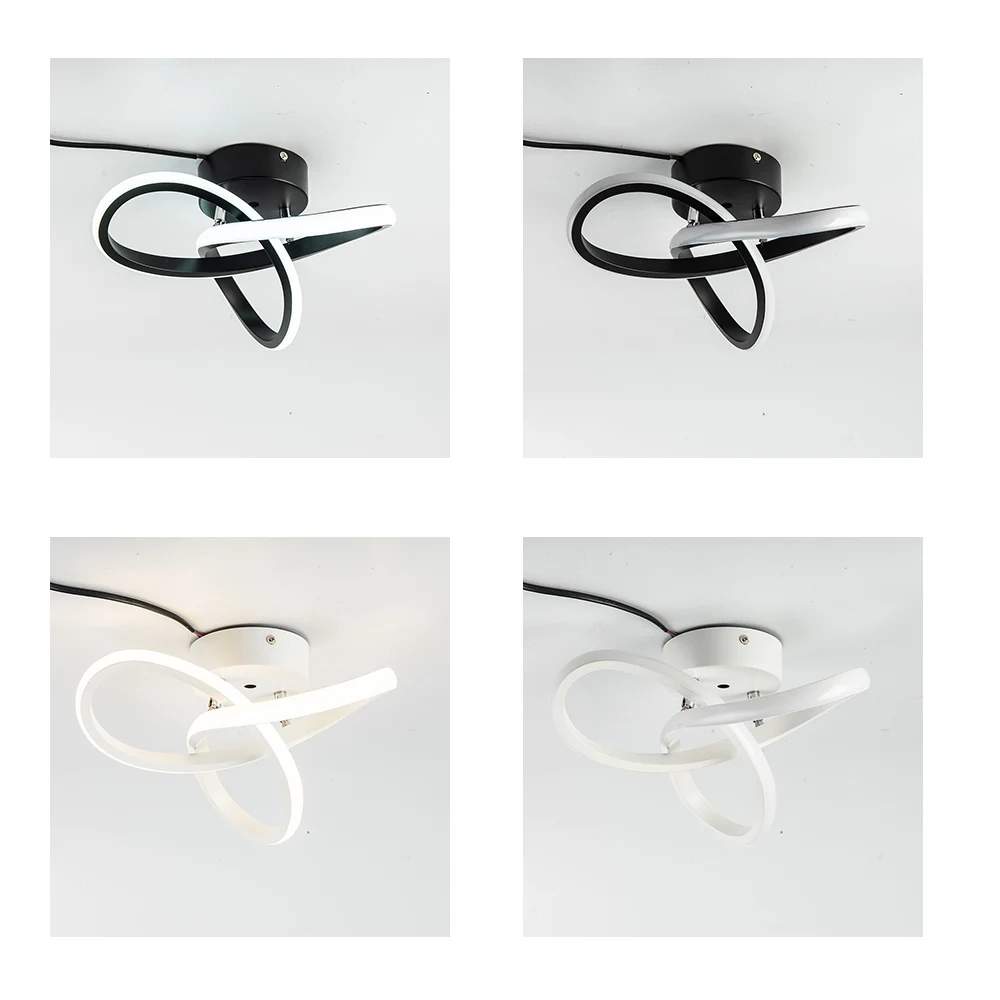 

nordic ceiling light for living room bedroom aisle lamp ceiling lamp black&white ceiling lamp decoration living room light