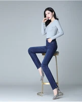 straight femme women pants female stretch 34 blue jean korean classic trouser girls jeans pantalon for xs 26 lguc h fashion jea