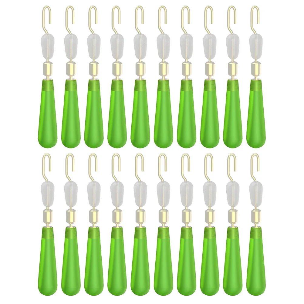 

25pcs Bobber Stops Float Stopper Angling Tool Silicone Float Connector