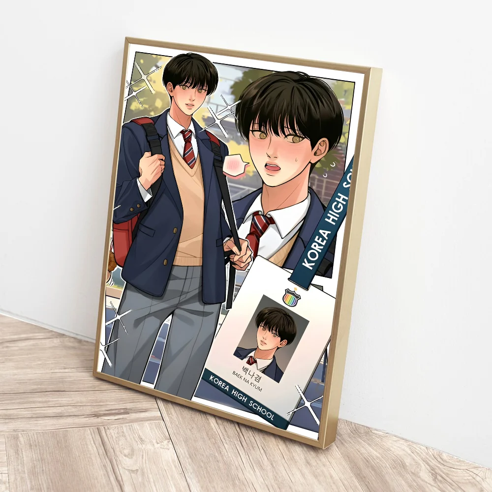 P-Pintor N-Nocturno аниме DIY липкий плакат водостойкая бумажная наклейка кофейня бар