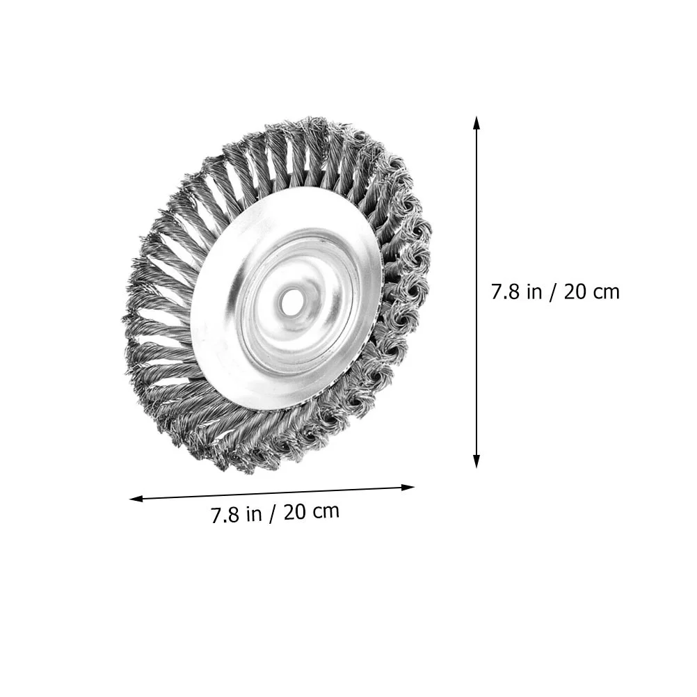 

1PC New Style Lawn Mower Accessory Sturdy Steel Wire Practical Lawn Steel Wire Weed Brush for