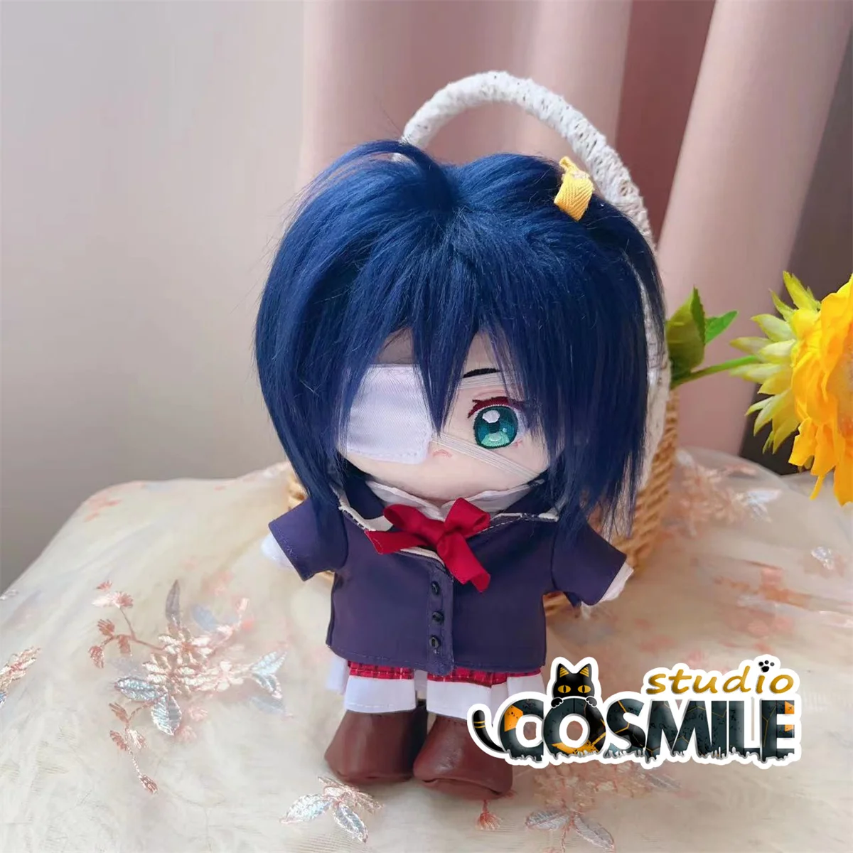 

Cosmile Chuunibyou demo Koi ga Shitai! Takanashi Rikka Stuffed Plushie 20cm Plush Toy Doll Body Clothes Clothing Sa KM