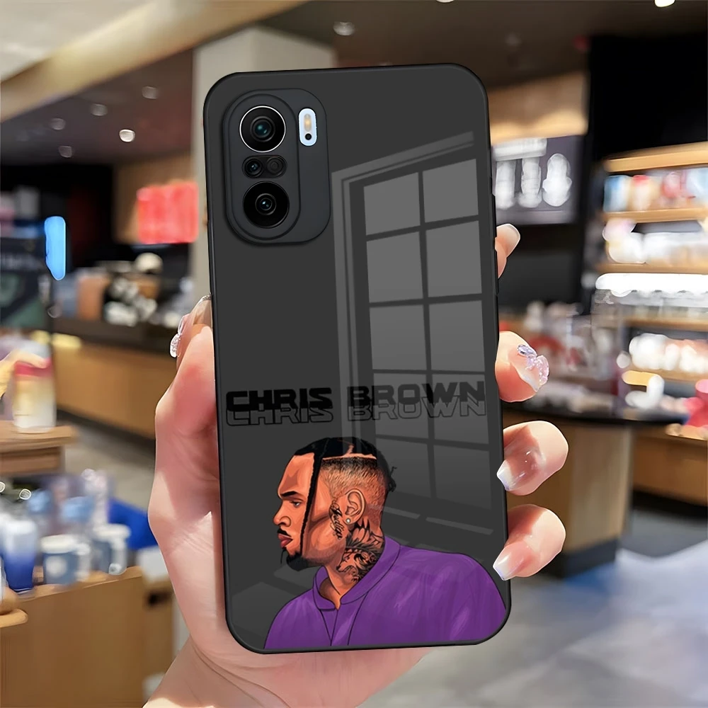 Чехол Chris Brown Breezy для телефона Redmi 13 12 13c 12c Note Pro Plus 11 10 12s 11s чехол из закаленного