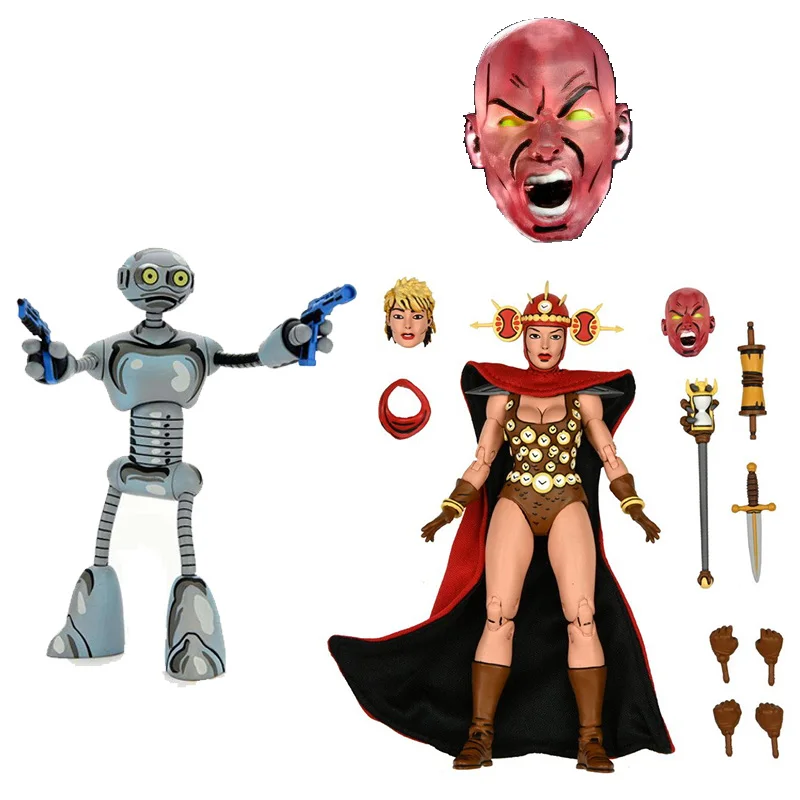 

Original NECA Eastman and Laird's Adventures Slash Robot Action Figure Model Toys Horror Doll Present For Boyfriend