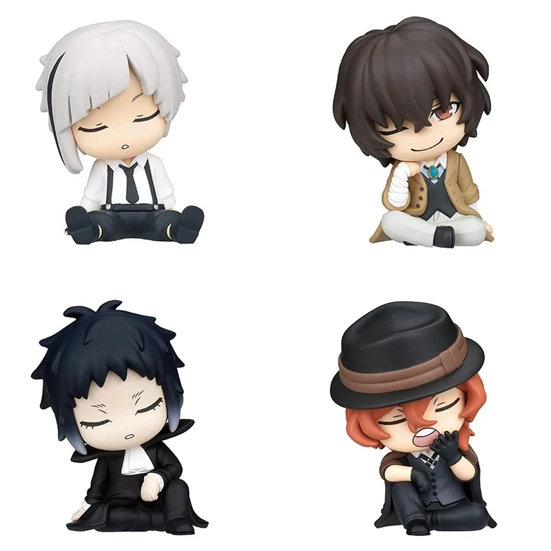 Оригинальные игрушки TOMY Gashapon Bungo Stray Dogs Osamu Dazai, 4 шт., для детей, коллекционные модели, украшения, подарок (art.: 3920dc03cc76e) - 3920dc03cc76e