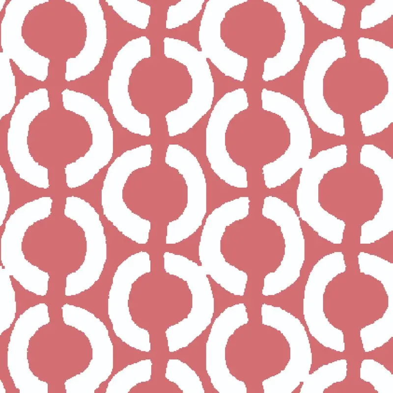 

Cotton Duck 54" Chainlink Coral Color Sewing Fabric By the Bolt